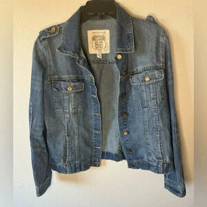 Route 66 Jean Jacket